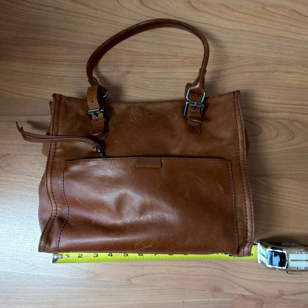 Treasure and bond soft Leather Tote Bag